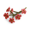 Felt Forget-Me-Knots - Dusty Red