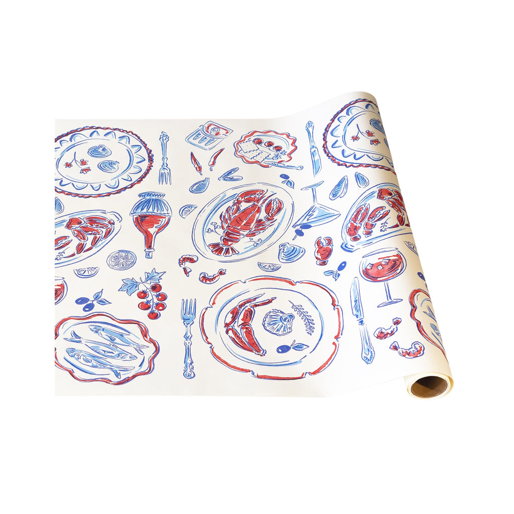 Seaside Party Paper Table Runner