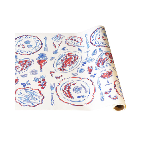 Seaside Party Paper Table Runner