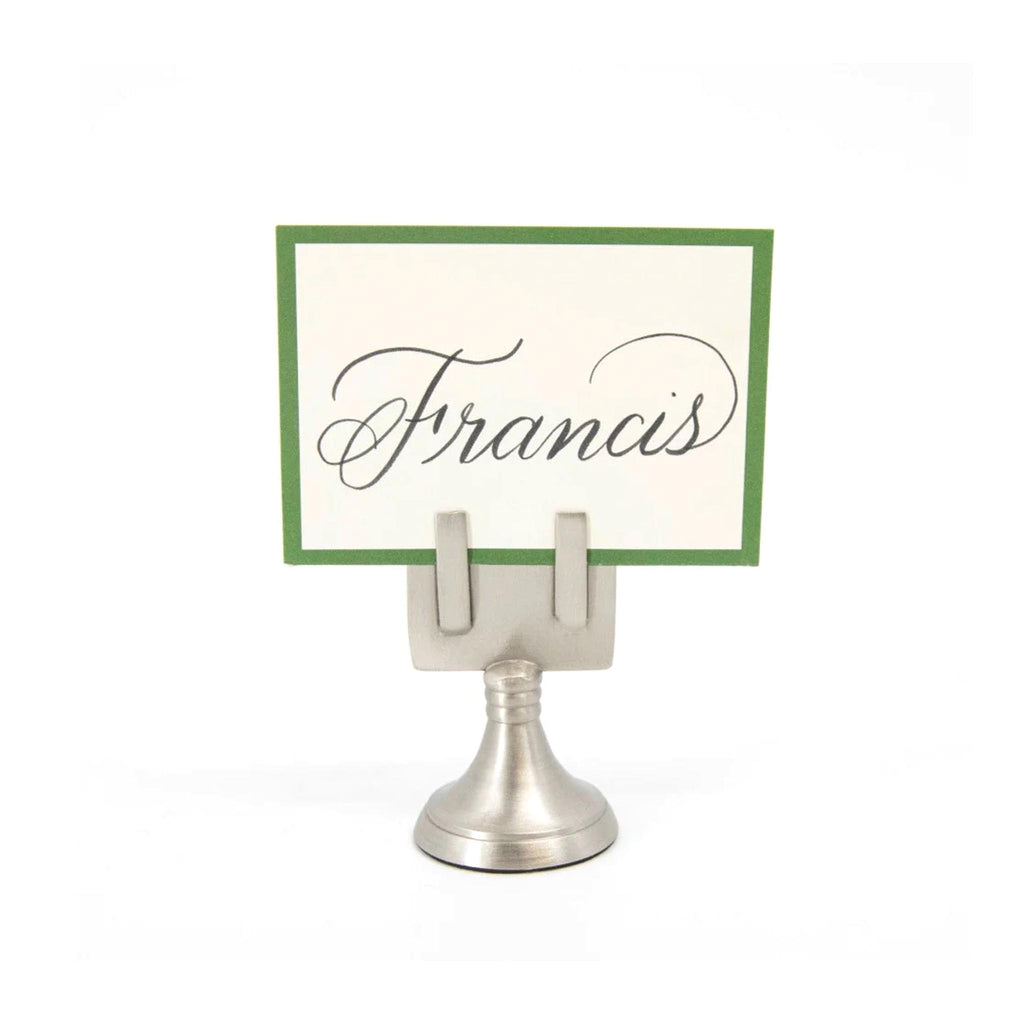Silver Place Card Holder