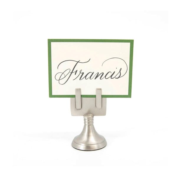 Silver Place Card Holder