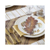 Autumn Leaf Table Accents Set of 12 - on plate