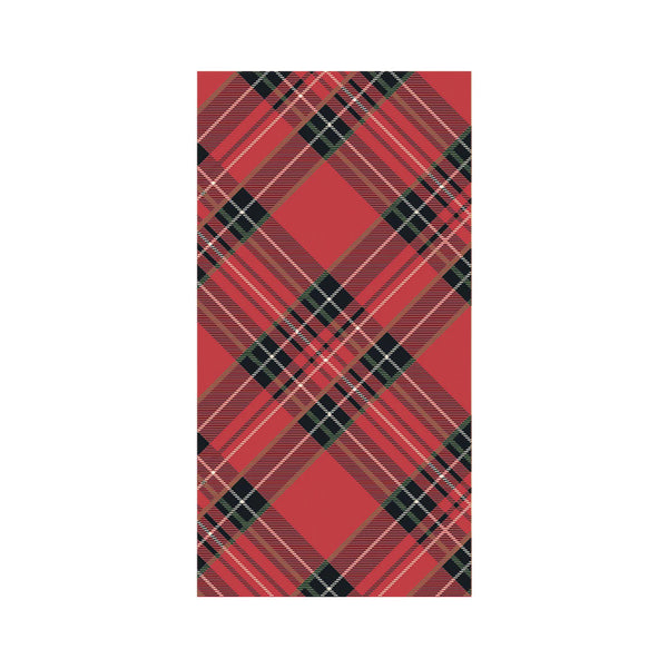 Red Plaid Guest Napkins