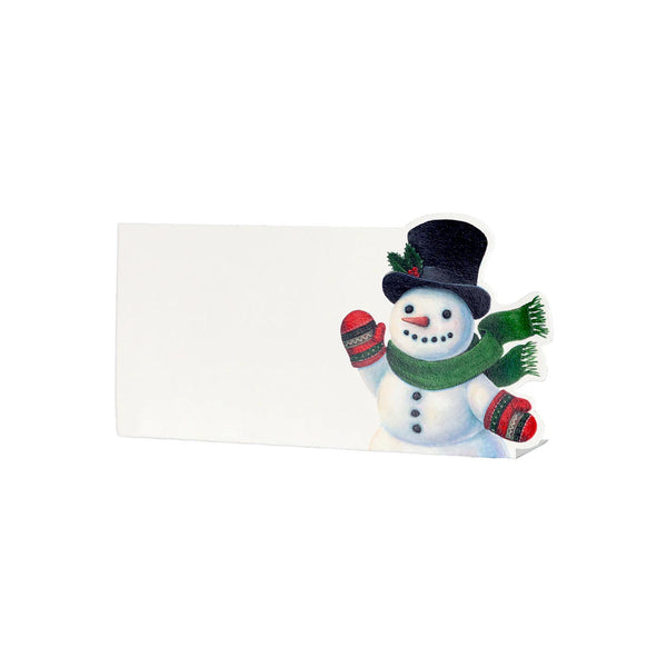 Place Cards  Set of 12 - Snowman