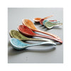 Long Handle Glazed Ceramic Soup Spoons