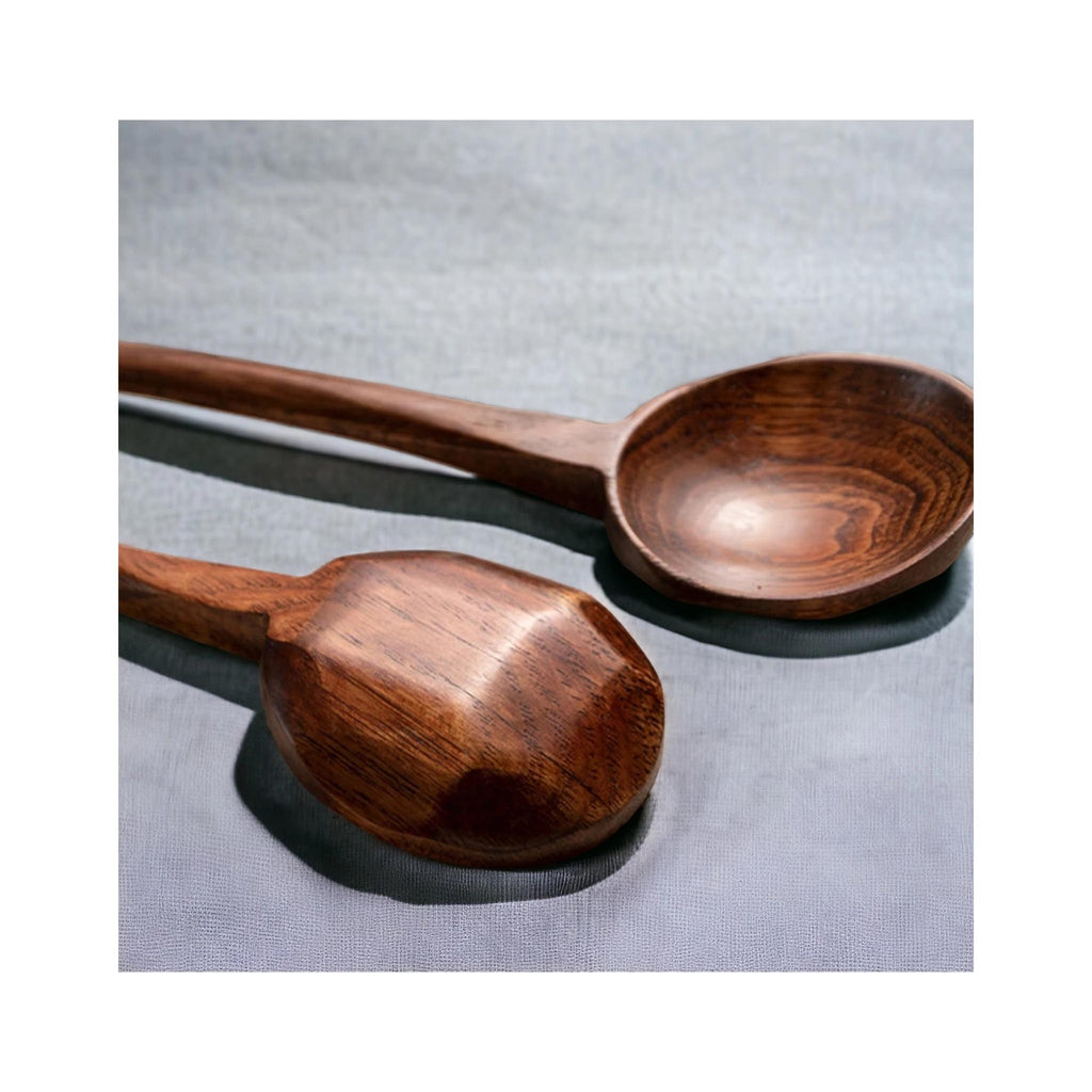 Long Handle Wooden Japanese Spoon