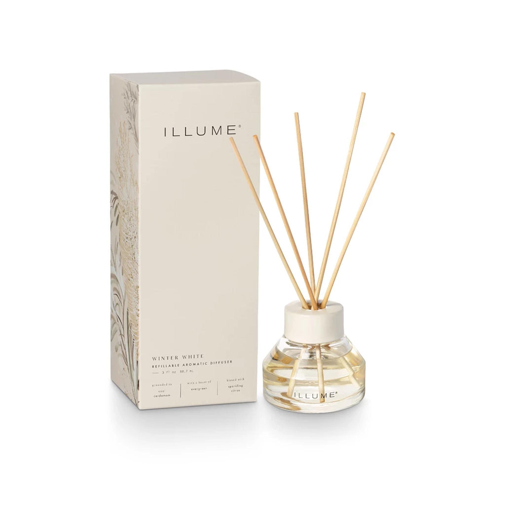 Illume Aromatic Diffuser - Winter White - packaging