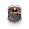 Woodfire  Demi Vanity Tin Candle - lit