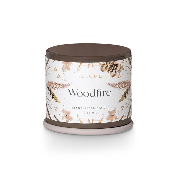 Woodfire  Demi Vanity Tin Candle