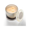 Illume Statement Glass Candle - Winter White - lit