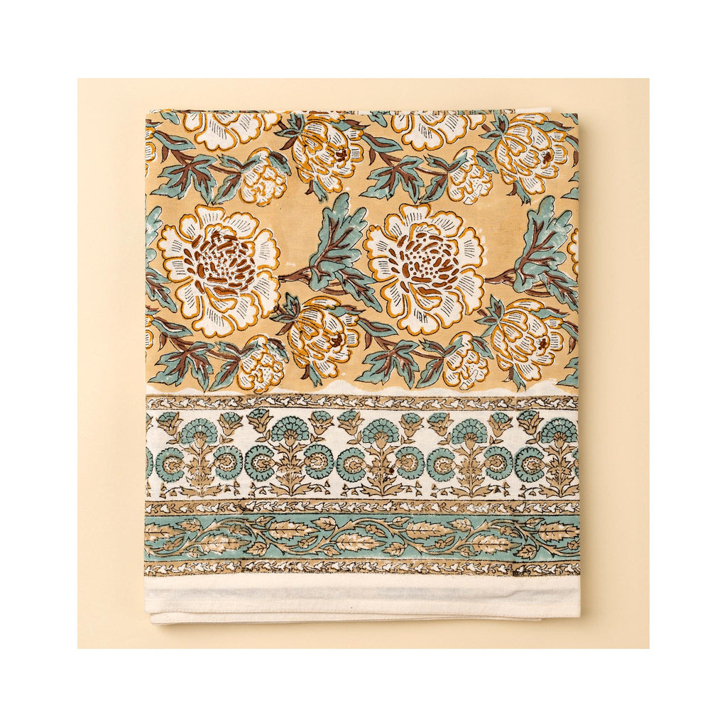 Lirien Block Print Tablecloth