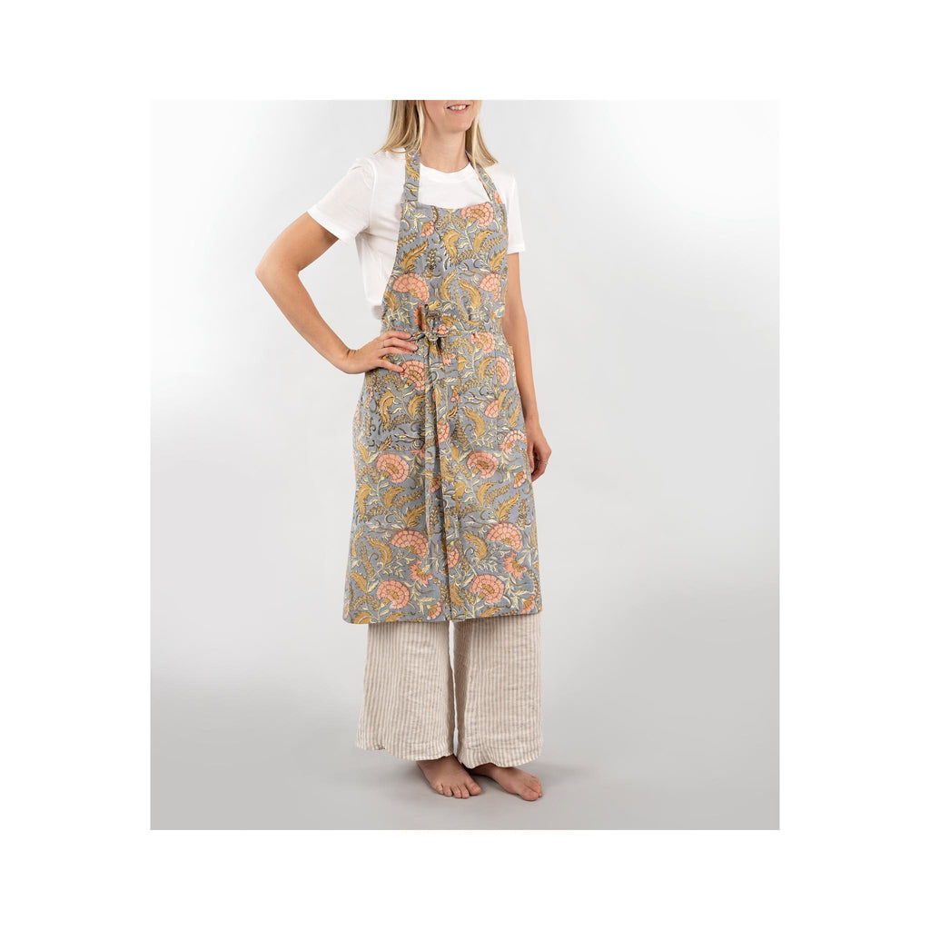 Curacao Block Print Apron