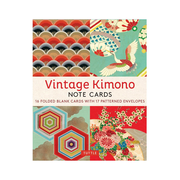 Vintage Kimono Note Card Set