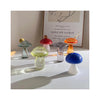 Mini Glass Mushroom Bud Vases