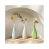 Ins Nordic Ceramic Flower Vase - White