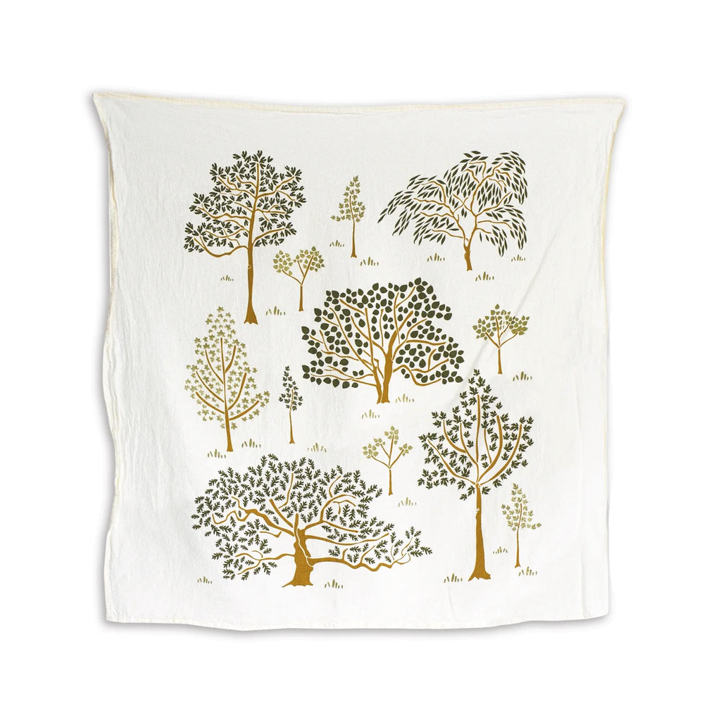 Flour Sack Tea Towel - Forest Grove