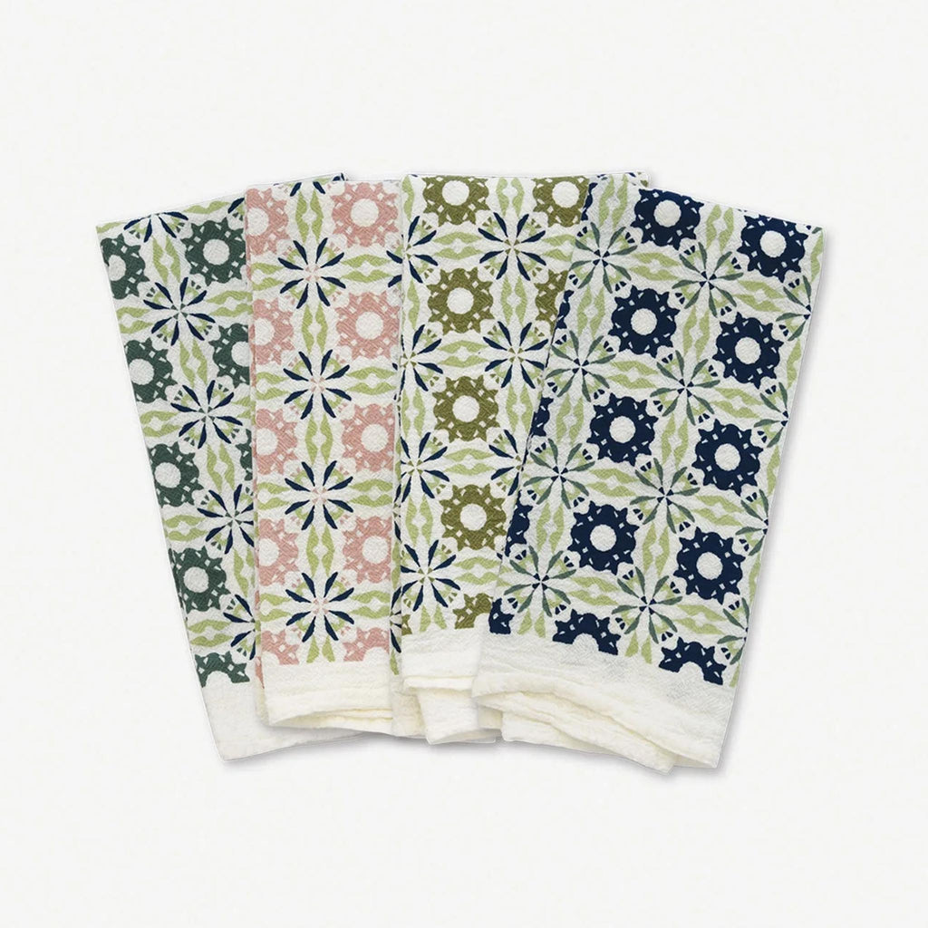Cool Mixed Chickory Napkin Set of 4