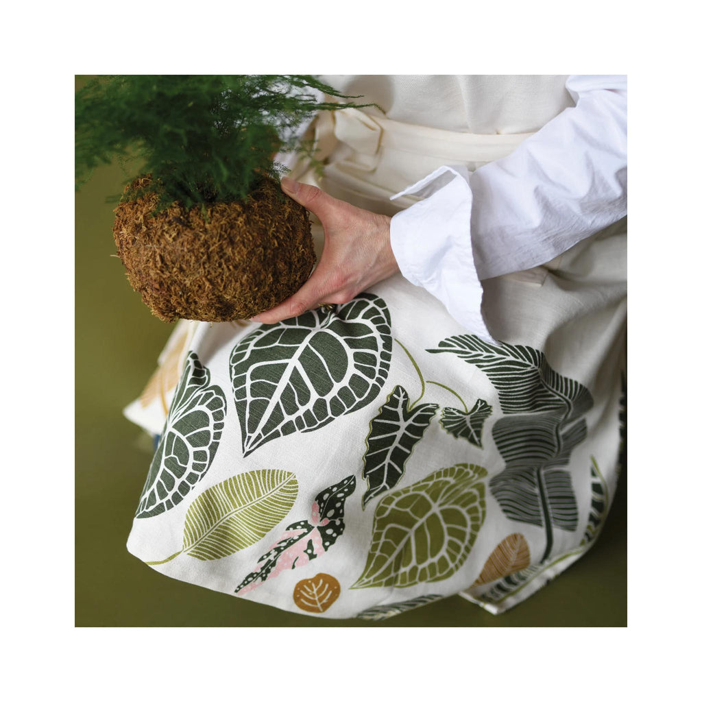 Green Thumb Organic Apron - detail