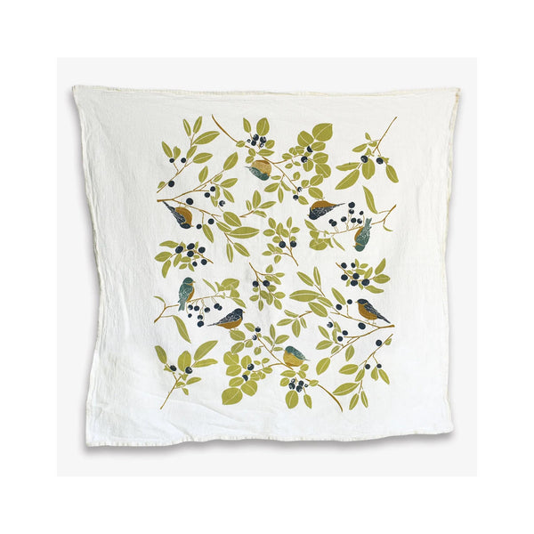 Flour Sack Tea Towel - Huckleberry Marsh