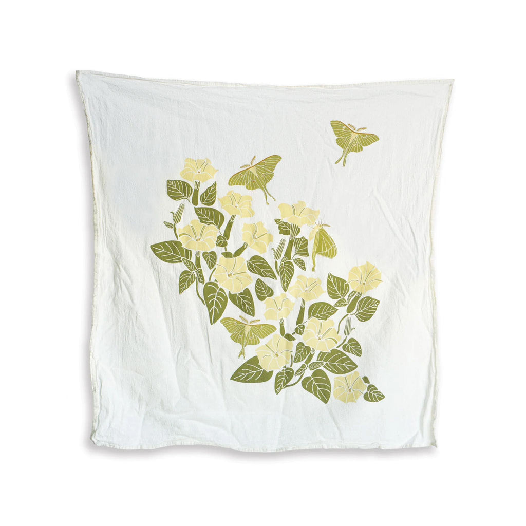 Flour Sack Tea Towel - Luna Moon