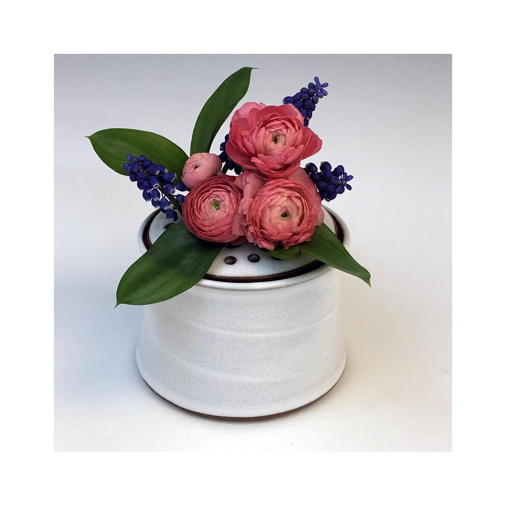 Kate McGuire Flower Brick - Small White