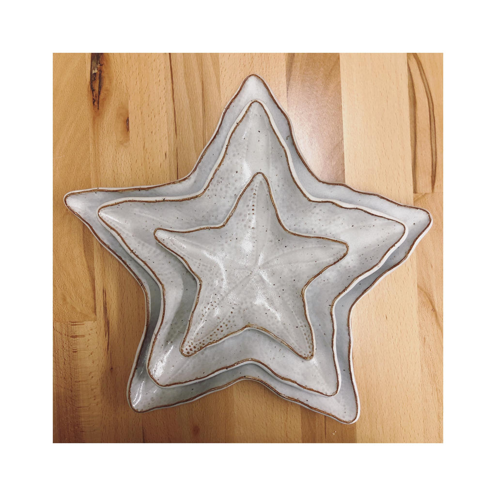 Kate McGuire Starfish Plate - Small White