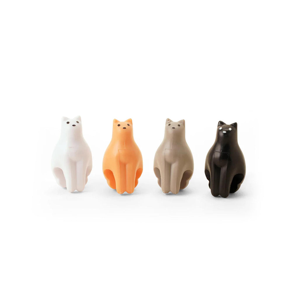 Cat Tea Bag Holder Set of 4