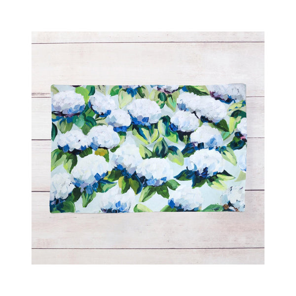 Kim Hovell Reversible Placemat - Coastal Hydrangea