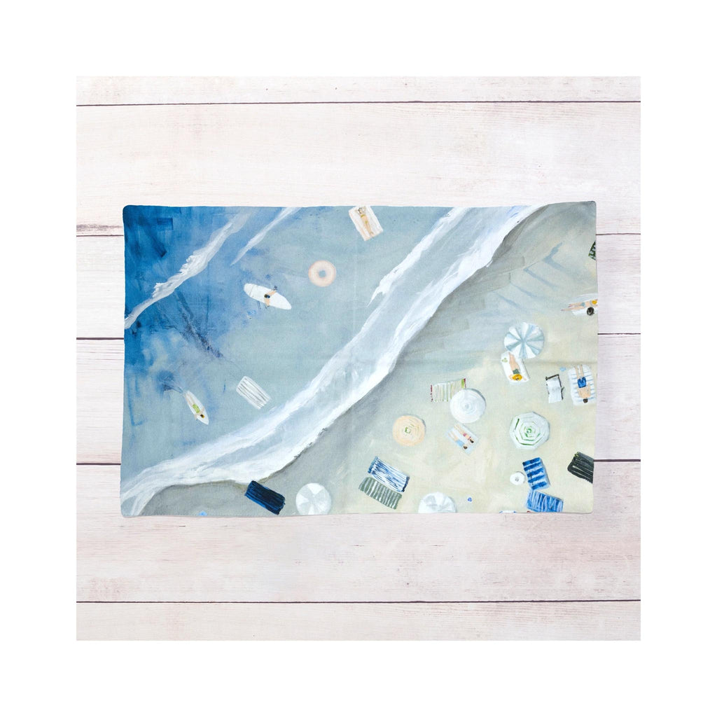 Kim Hovell Reversible Placemats Set of 2 - Beach Haven - reverse side