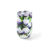 Kim Hovell Wine Tumbler - Coastal Hydrangea