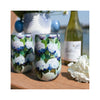 Kim Hovell Wine Tumbler - Coastal Hydrangea - close up