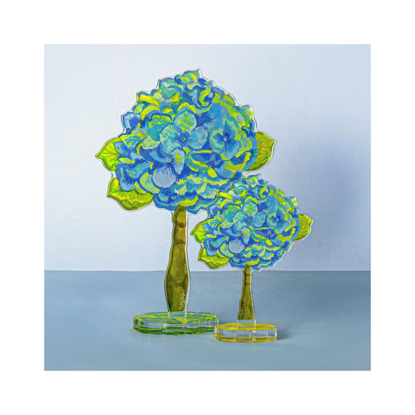 Kimberly Hodges Acrylic Flowers - Small - Hydrangea Light