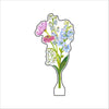 Kimberly Hodges Acrylic Flowers - Small - Delphine