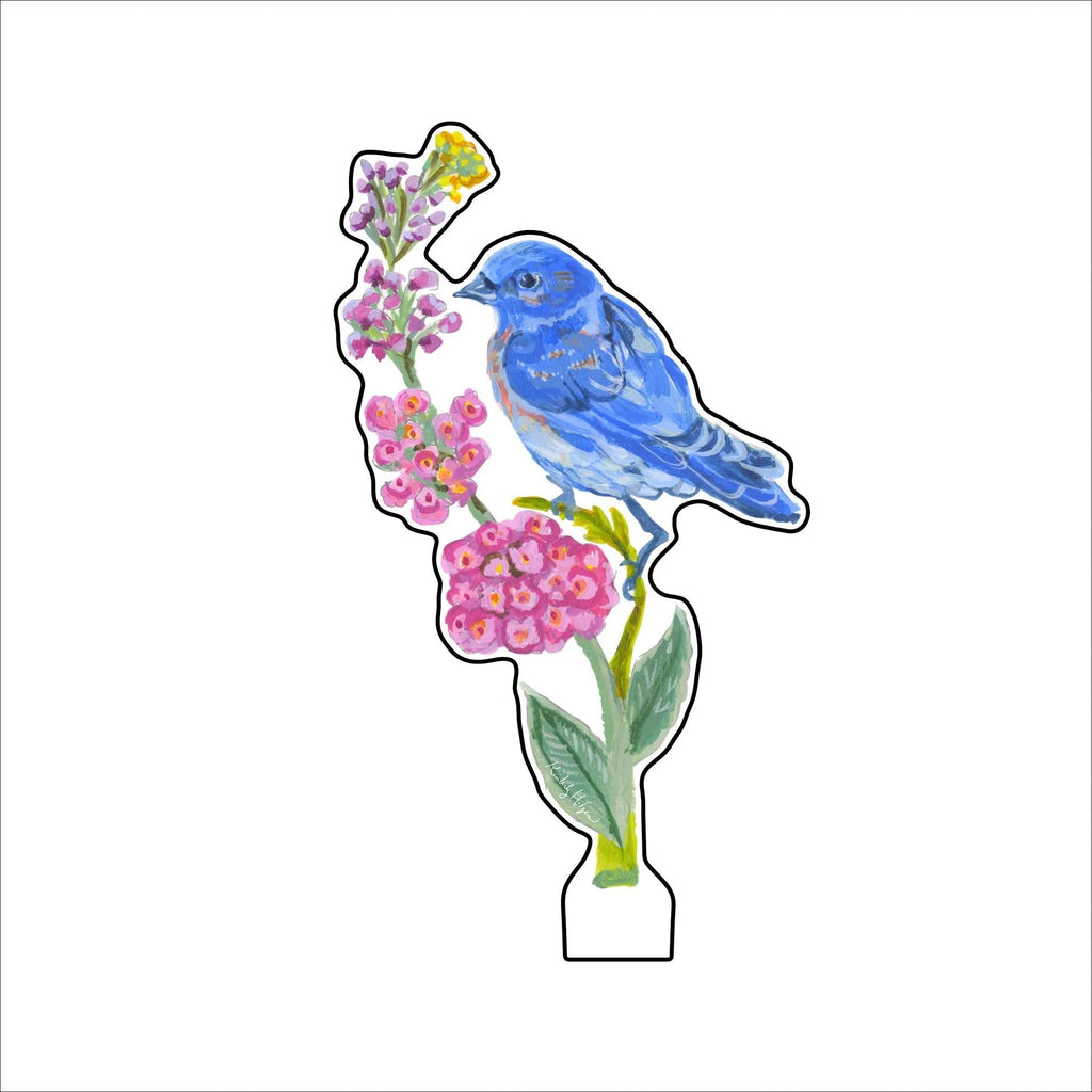 Kimberly Hodges Acrylic Figures - Springtime - Bluebird of Happiness