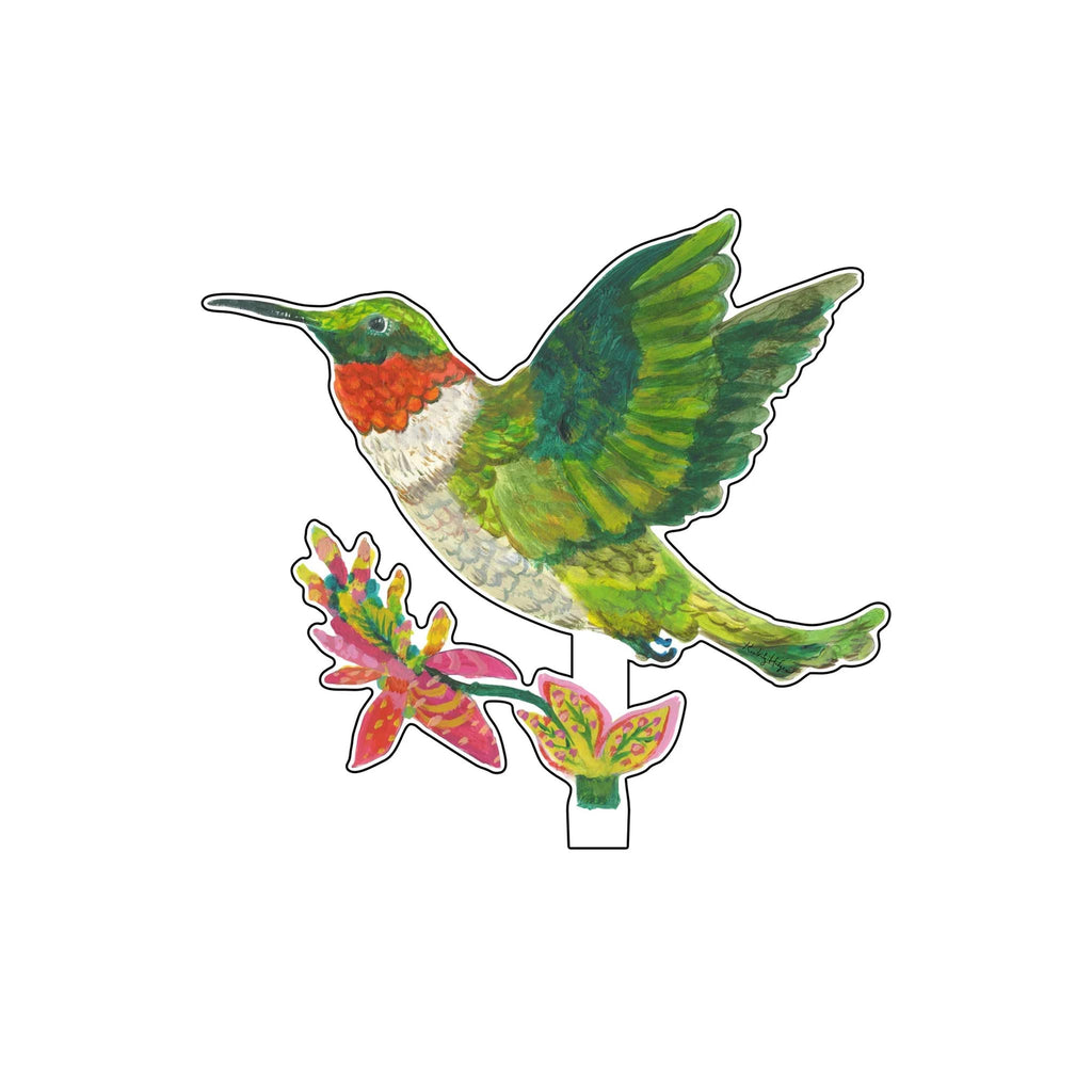 Kimberly Hodges Acrylic Figures - Springtime - Hummingbird