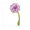 Kimberly Hodges Acrylic Flowers - Small - Striped Anemone