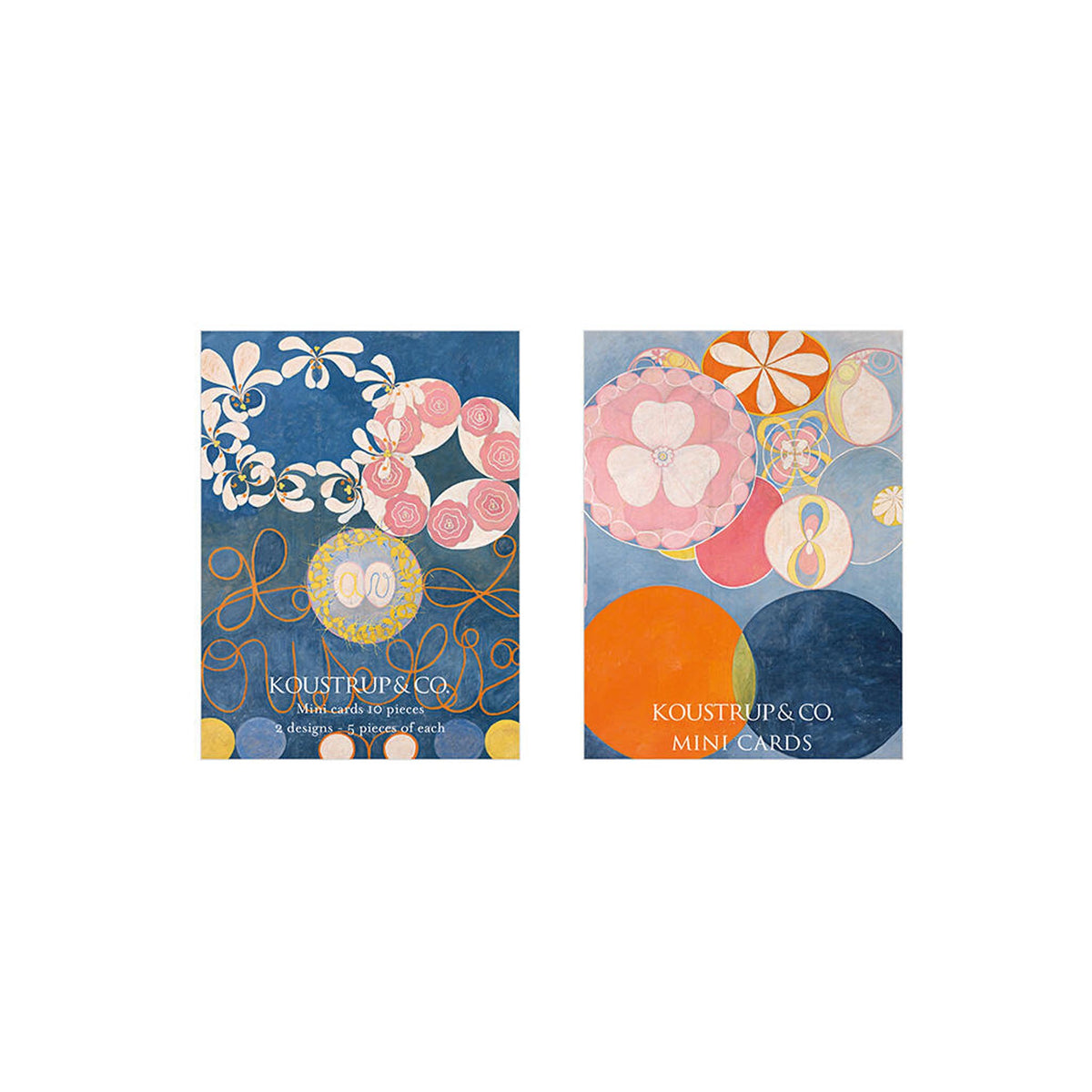 Koustrup & Co. Boxed Mini Cards Set of 8 - Hilma af Klint– Greentail Table