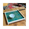 LAMOU Baltic Birch Printed Serving Tray - Brandy Gibbs Riley - Palma - on table
