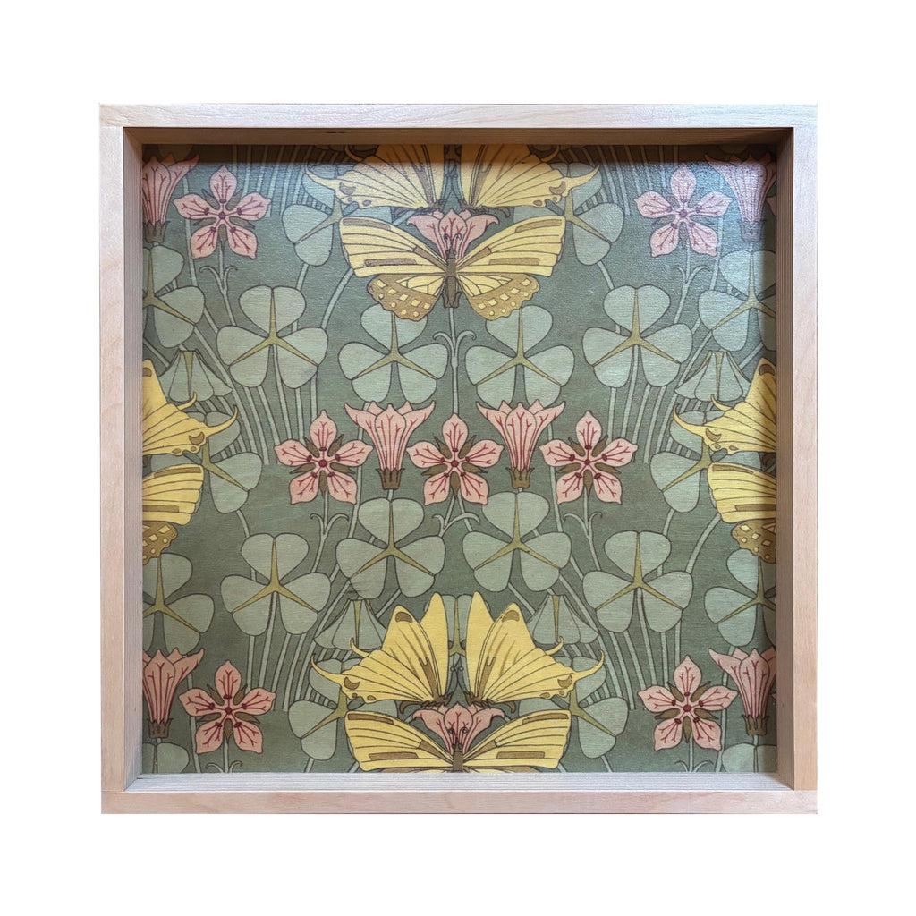 LAMOU Baltic Birch Printed Serving Tray - Lucky Flutter
