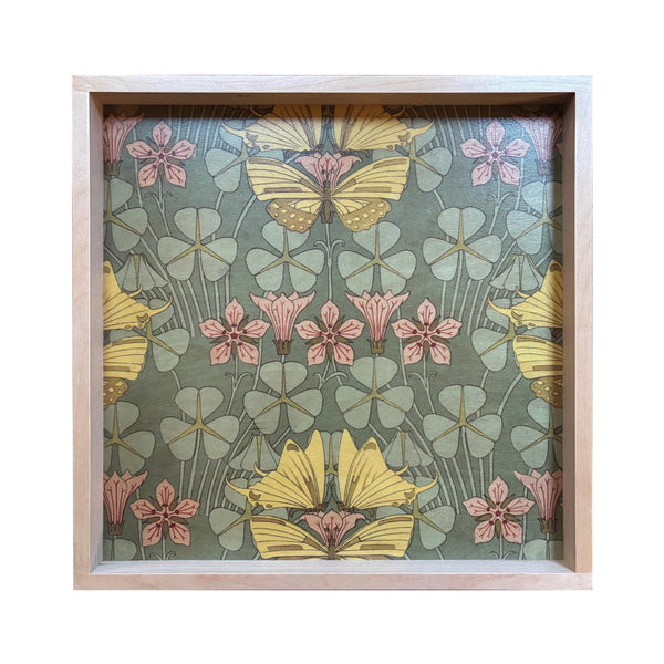 LAMOU Baltic Birch Printed Serving Tray - Lucky Flutter