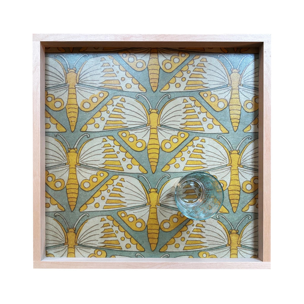 LAMOU Baltic Birch Printed Serving Tray - Nesting Wings