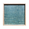LAMOU Printed Baltic Birch Serving Tray - Turquoise Cells on Light Turquoise
