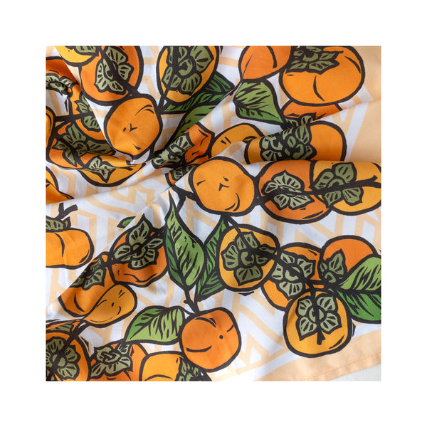 Persimmon Kitchen Towel - detail