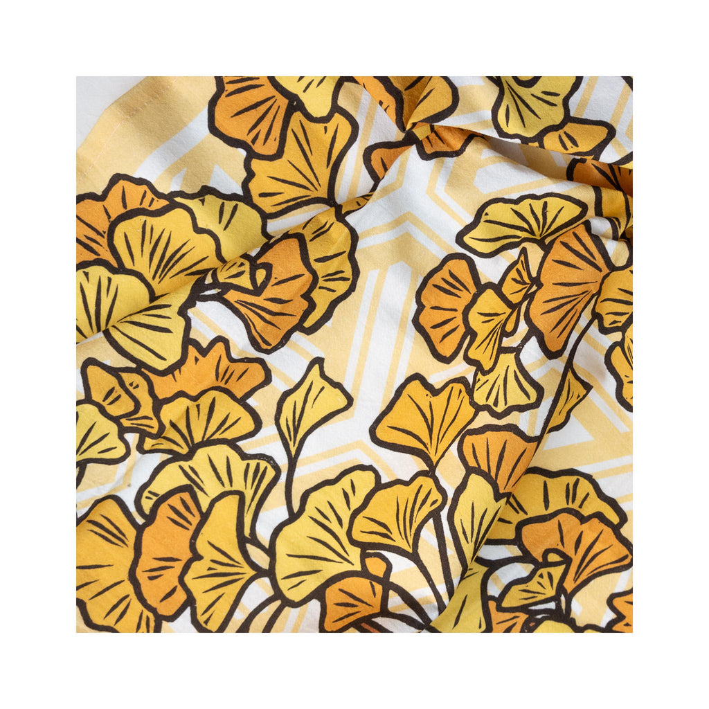 Ginkgo Kitchen Towel - detail