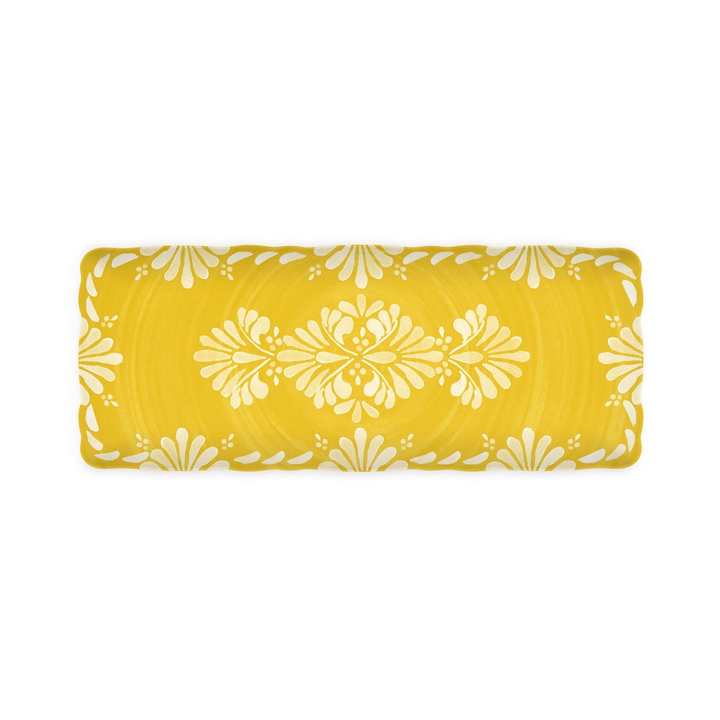 Le Cadeaux Melamine Baguette Tray - Paloma Yellow