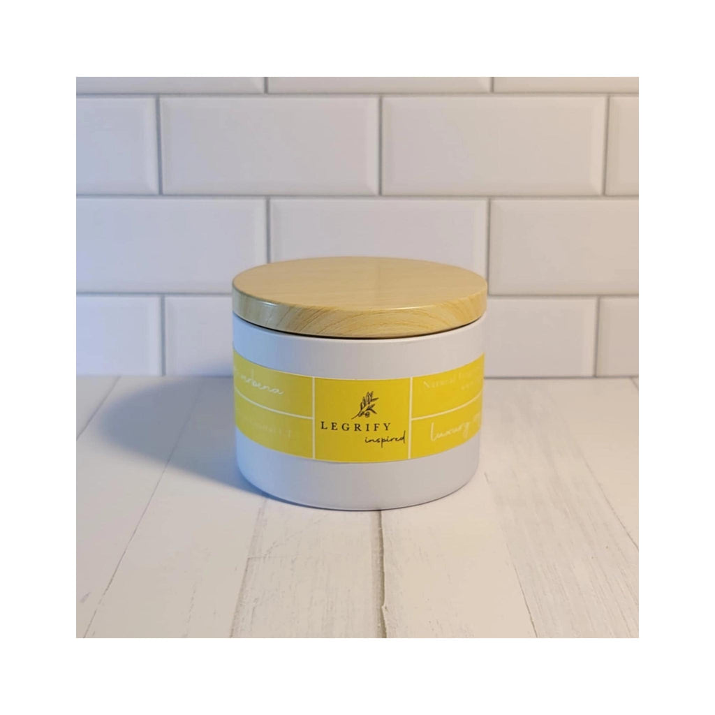 Legrify 8 oz Soy Candles - Lemon Verbena