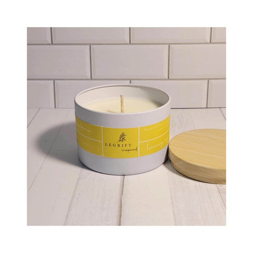 Legrify 8 oz Soy Candles - Lemon Verbena