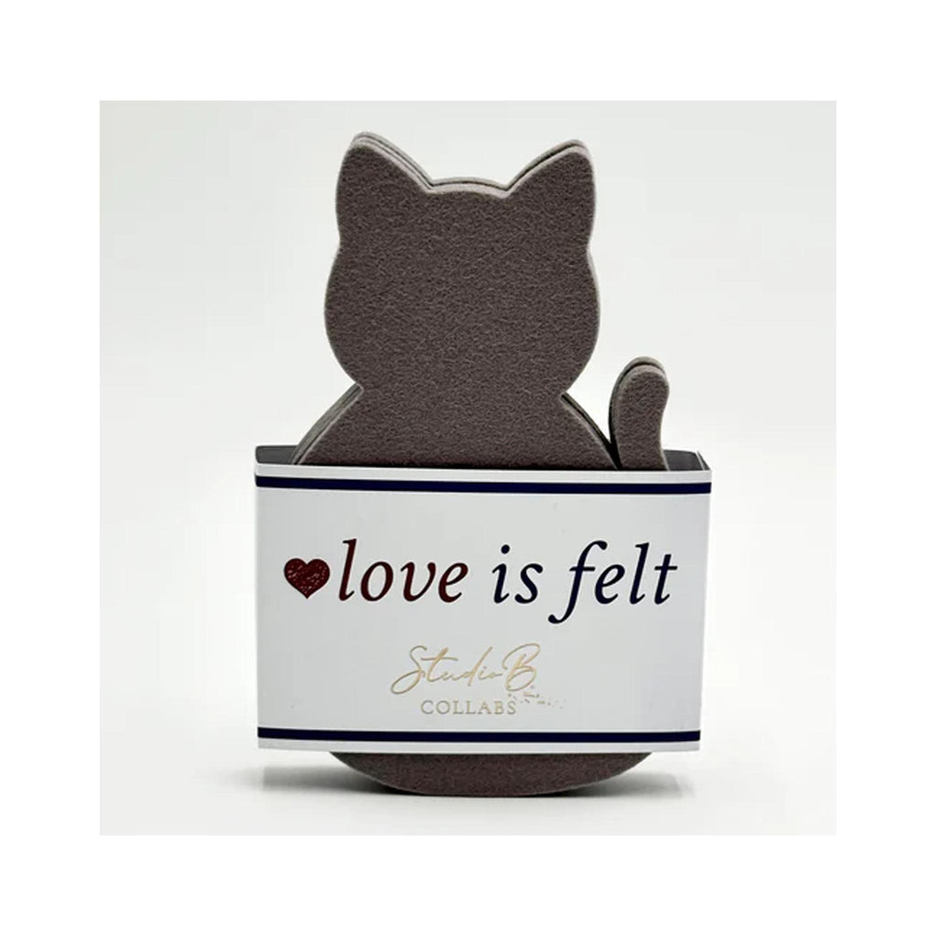Cat Shaped Coasters Set of 4
