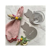 Cat Shaped Coasters Set of 4 - in use
