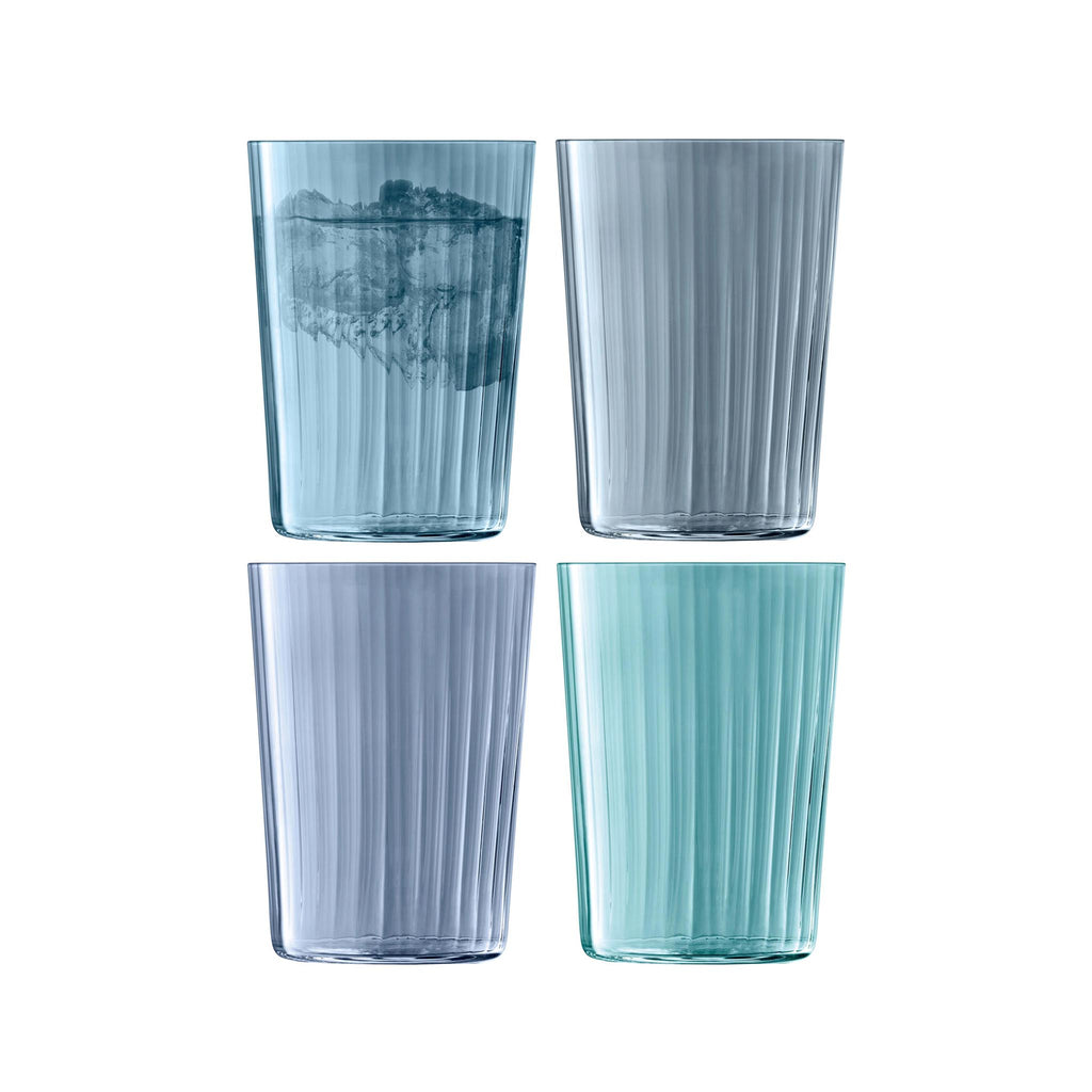 LSA Gems Tumblers  Set of 4 - Sapphire